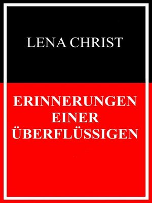 cover image of Erinnerungen einer Überflüssigen